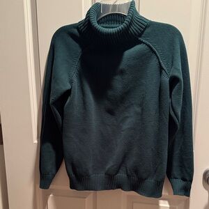 Karen Scott Men's Dark Green Turtleneck Sweater